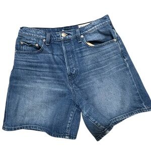 rag & bone Maya 6” high waist in poppy